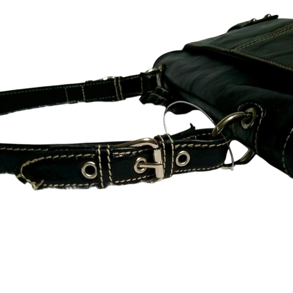 Franco Sarto Black Purse (B6) - Picture 8 of 11